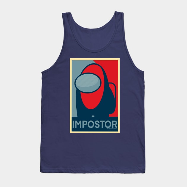 IMPOSTOR Tank Top by zody